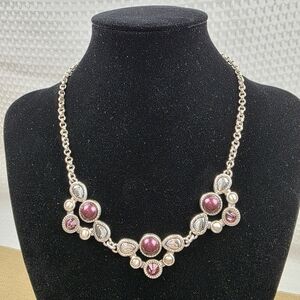 Brighton Pastille Purple Mixed Metal Necklace
